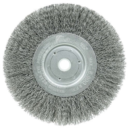 1075 6" WIRE WHEEL 5/8-1/2 ARBOR