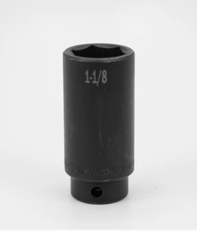 1 1/8" DEEP IM 1/2" DR.