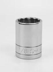 7/8" 1/2"DR 12PT STD SOCKETS