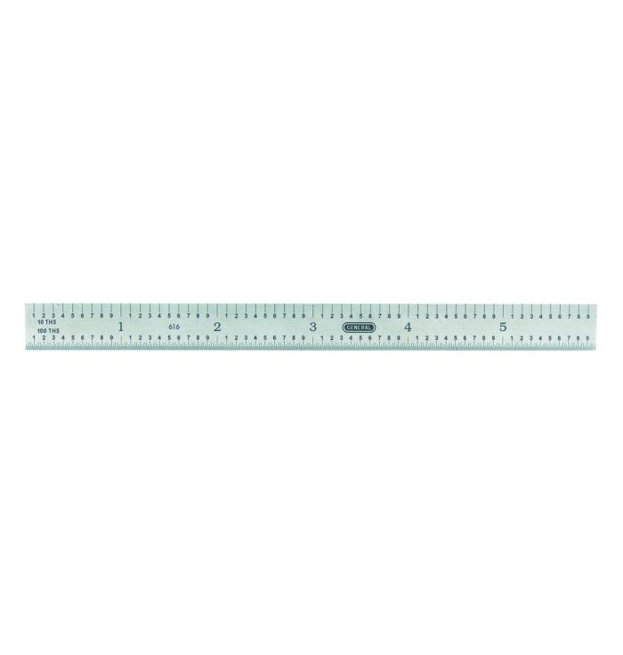 6" RULE  15/32 WIDE 2 SIDES