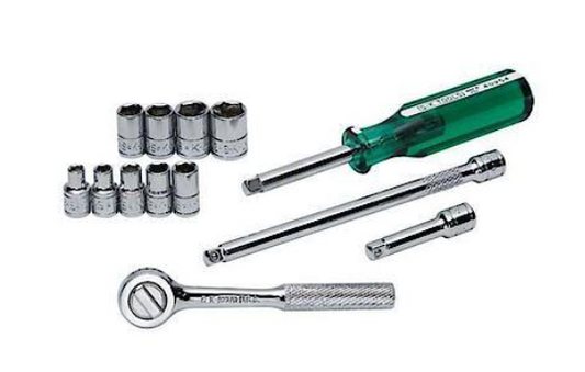 13 PCS 1/4''SOC SET