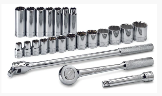 23 PCS 1/2'' SOC SET