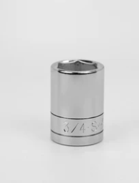 3/4" 1/2"DR 6PT STD SOCKETS