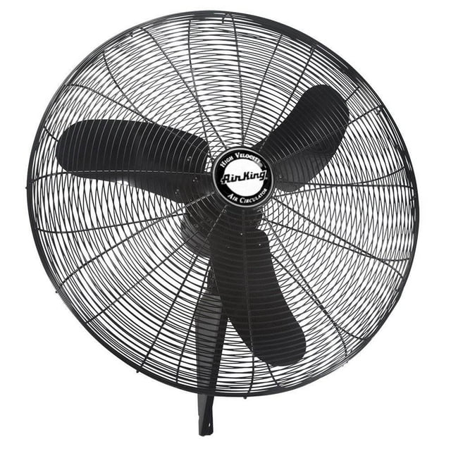 30" OSCILLATING FAN 1/3 HP WALL MOUNT